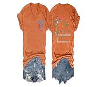 Genérico, no importa Querida Persona Detrás de Mí El mundo es un lugar mejor con tu camisa para mujer, naranja, S