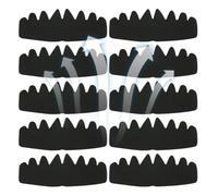 Genérico No Sweat Hat Liners - 10-Piece Baseball Cap Protectors