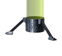 Genérico No Tip Can Holder, Desktop Bottle Organizer, Beverage Support Stand, Coffee Juice Picnic Hiking Campfire Companion, Outdoor Travel Utility Gear for Office, Home, Apartment