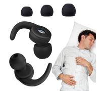 Genérico Noise Canceling Ear Plugs - 18x28mm Reusable Silicone Waterproof Noise Reduction Earplugs Flexible Soft Hearing Protection Sleep Aid Anti Snoring Ear Plugs For Sleep Work Concerts