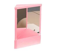 Genérico Non Reversing Mirror - Glass ABS | Real Image True Reflection Mirror | Non Reverse Personal Makeup Tool For Real Image Haircuts Beauty and Groomingn Mens Womens