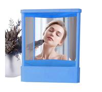 Genérico Non Reversing Mirror - Glass ABS | Real Image True Reflection Mirror | Non Reverse Personal Makeup Tool For Real Image Haircuts Beauty and Groomingn Mens Womens