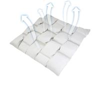 Genérico Non-Slip Car Seat Cushion - Breathable Pressure Relief Bubble Pad