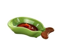 Genérico Non-Slip Dipping Dish - Portable Dipping Plate | Soy Sauce Plate