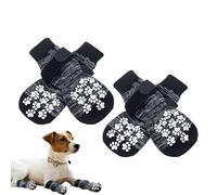 Genérico Non-Slip Dog Socks - Paw Protection | Dog Paw Protection to Prevent Licking and Slipping for Medium Dogs | Non-Slip Dogs Shoes with Lining