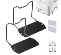Genérico Non Slip Mattress Gripper - 14x11.5x10cm | Metal Mattress Stopper | Non Slip Matțress Gripper Matțress Holder 2X Anti Bed Sliding Måttress Gaskets, Måttress Stopper