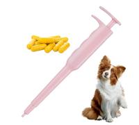 Genérico Non-Slip Pet Piller, Tablet Shooter Medication System, 7.01x1.97 Inches Compact Pill Plunger with Soft Grip Control, Pet Admin Device Injector, Safe Feeding Tool for Dog Cat Care Use