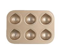 Genérico Non Stick Baking Tray Muffin Cake Pan | Metal 26.5×35cm Easy Clean Smooth Bakeware Mold | Reusable Oven Baking Sheet For Cupcakes Muffins Dessert Cooking Tool Kitchen Tray