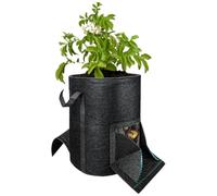 Genérico Non-Woven Potato Growing Bags with Sturdy Handles - Felt Fabric Planter For Tomatoes Taro | Reusable Vegetable Grow Bag For Carrots Beets Onions | Breathable Container