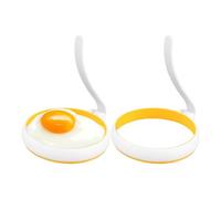 Genérico Nonstick Cooking Rings - 2 Pieces Egg Shaper Mold for Breakfast | Round Kitchen Gadgets, Omelet Pancake Sandwich Burger Tool, Morning Brunch Meal Prep, Camping Home Accessory