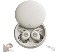 Genérico Noorasleep Snooze Pods Pro, Snoozepods Pro - Bluetooth Sleepbuds, with Smart Case, Effective Noise Reduction, Soft and Snug Fit, for Side Sleepers, Travel, Sports (Gray)