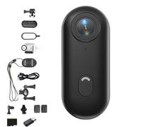 Genérico Nova Caplens - POVCamera, 2025 New Treklons Body Camera, Thumb Action Cameras, Wearable Video Recording, Portable for Various Outdoor Sports (Black 1080p,128G)