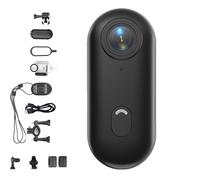 Genérico Nova - POVCamera, 2025 New Treklons Body Camera, Thumb Action Cameras, Wearable Video Recording, Portable for Various Outdoor Sports (Black 4k,No Card)