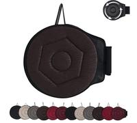 Genérico Novanest Seat Cushion, Nova Nest 360 Rotating Seat Cushions for Car, Car Cushions for Driving, Ergonomic Office Chair Cushion, Non-Slip, Comfortable Long Sitting (Coffee,Rhombus)