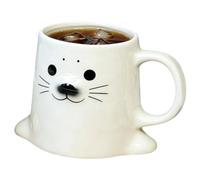 Genérico Novelty Coffee Mugs | Ceramic Non Slip Comfort Grip Desk Decor | Cute Coffee Mugs Water Cup for Friend Sister Daughter Coworker Office School Dorm Restaurant