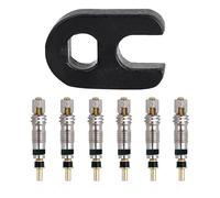 Genérico Núcleo de válvula de Bicicleta | Kit de núcleo de válvula de Bicicleta,6 uds núcleos de de, núcleo de de neumático Desmontable para Bicicletas de montaña, de carret