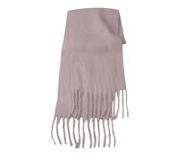 Genérico Nudo Lentejuelas Rosa con Lazy Style Soft And Solid Color Big Pull Warm Scarf Colechón Seda Muelle, rosa fuerte, A