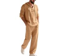 Genérico Nuevo Traje Elegante para Hombre Conjunto Formal Entallado con Chaqueta y pantalón para Ocasiones Bodas y Negocios Estilo clásico y de Temporada (Yellow, XXXL)