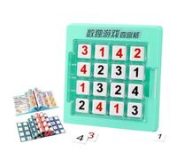 Genérico numérico, Juego de Mesa numérico - Juguete de Escritorio para Enigmas,Novedad cognitiva Que aprende el Juego Educativo de Escritorio Creativo para niños de Todas Las Edades