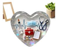 Genérico Nurse Hug Card - 2D Acrylic Inspirational Souvenir, Nurses' Day Motivational Cards For Nursing Students Healthcare Persons Hospital Staff Caregivers Graduation Birthday Holiday Retirement