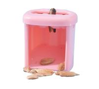 Genérico Nut Cracker - Pink Nut Sheller | Sunflower Seed Sheller | Opener For Quick Shelling, 1-Pack ABS Handheld Peeling Machine For Seeds, Reusable Manual Tool For Easy Healthy Snacking,