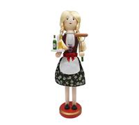 Generico Nutcracker - Decoración navideña de 36 cm | Cascanueces Oktoberfest, una Tradicional Figura Alemana de Madera Pintada a Mano para y estanterías