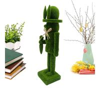 Genérico Nutcracker Decorations - Nutcracker Soldiers ¦ 30cm Easter Figurine, Easter Flocking Statue for Display, Decorative Accessories, Tabletop Ornament with Seasonal Painted Finish