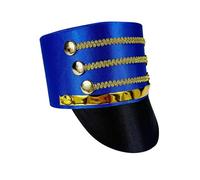 Genérico Nutcracker Hat Adult Toy, Soldier Cosplay Accessory, Festival Costume Headwear, Classic Red Gold Design for Performance, Cosplay, Stage Show, Theater, Holiday Parade