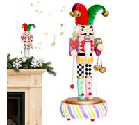 Generico Nutcracker Music Box, Christmas Holiday Decoration & Festive Music Box Ornament, Collectors, Enthusiasts, Kids, Teens, Adults, Home Decor, Mantel, Office, Bookshelf, Living Room, And Seaso