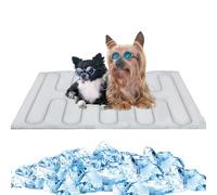 Genérico Nuvica TempBalance Mat, Nuvica Dog&Cat Cooling Mat, Dual-Sided Design, Cool Fabric Structure, Durable & Machine Washable Every Season (48 * 28inch)
