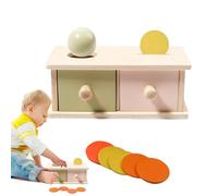 Genérico Object Permanence Toys, Preschool Learning Toy, Colorful Multiple Shape Drawer Puzzle, Adorable Early Learning Game, Educational Activity for 1-Year-Old Childrens, 8.15x4.33x3.27 Inches