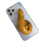 Genérico Obnoxious Ugliest Phone Case,Funny Creative Pan,Simulated Weird Poop Elements,Suitable for iPhone 16/15/14/13 Pro MAX Abstract Funny Creative Mobile Phone Case (For iPhone 16Plus,I)