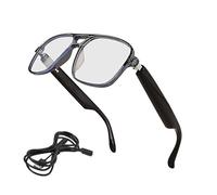 Genérico Occhiali Intelligenti Uomo - 5.71x1,97 Pollici Occhiali Smart per Viaggiare Guidare Riunioni,Multifunzione con Batteria Lunga Durata per Leggere