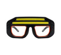 Genérico Occhiali protettivi con luce - Lampada frontal ricaricabile regolabile con sensore di movimento | Lampada frontal funzionante per produzione, saldatura, carpenteria