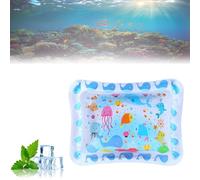 Genérico Ocean Breeze Splashland Cat Toy - Year-Round Cooling & Warmth, Cat Water Mat with Fish, Indoor and Outdoor Toys, Cooling Cats Aquatic Sensory Play Mat with Air Pump (Color-J,One Size)