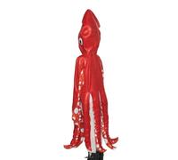 Genérico Octopus Costume, Sea Creature Costume, Unisex Red Octopus Clothing
