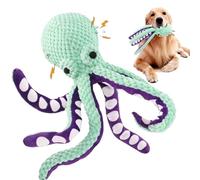 Genérico Octopus Dog Toy, Dog Octopus Toy, Plush Toys For Dogs, Squeaky Sound Teething Game Aggressive-Chewer For Indoor Backyard Pool Beach Travel