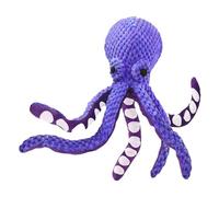 Genérico Octopus Dog Toy, Plush Toys Ideal for Dogs, Squeaky Sound Teething Game, Aggressive Chewer Toy, Indoor, Backyard, Pool, Beach, Travel, Interactive Puppy Playtime, 1 Piece