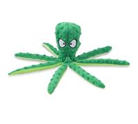 Genérico Octopus Dog Toy, Stuffing Free Octopus Dog Toy, Squeaky & Crinkle Plush for Aggressive Chewers Dogs, for Interactive Play, Teething & Anxiety Relief (Green)