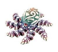 Genérico Octopus Toys, Printed Octopus Decoration, 3,94 x 3,94 x 1,97 pulgadas Portable Movable Joint Collectible Desktop Ornament for Teenager's Room, Home Studio, Adorable Present