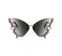 Genérico Oculos De Sol Feminino - Gafas de Sol con de imitación Modelos de Gafas de Sol Finas para Mujer Sol