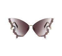 Genérico Oculos De Sol Feminino - Gafas de Sol con de imitación Modelos de Gafas de Sol Finas para Mujer Sol