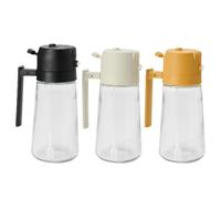 Genérico Ölsprüher Zum Kochen - 470ml Glasflasche | 2-in-1 Ölspender Und Zerstäuber, Lebensmittelechtes PP Präzise Ölkontrolle Für Heißluftfritteuse Backen Und Salate Mit Komfortablem Griff 400g