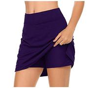 Genérico Ofertas Ultima Hora Falda Plisada Midi Skort Sport Running para Falda Ligera Tennis Performance De para Mujer Larga Playa Elasticated Skirts For Women UK Boho Skirts For Women UK