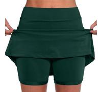 Genérico Ofertas Ultima Hora Faldas Midi Plisadas Pantalones De Bolsillo para Mujer-Culottes De Cintura Media-Faldas -Pantalones Beach Elasticated Skirts For Women UK Falda Larga Mujer Boho