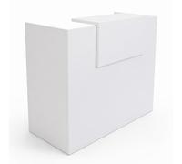 Genérico OFILIKE. Mostrador Basic. Ideal para Oficina y Recepción. Fácil Montaje. (Blanco) (120cm Ancho)