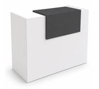 Genérico OFILIKE. Mostrador Basic. Ideal para Oficina. y Recepción Fácil Montaje. (Gris Grafito) (80cm Ancho)