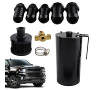 Genérico Oil Catch Can - Aluminum Alloy High-Flow Breather Filter Reservoir