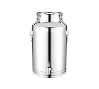 Genérico Oil Storage Container For Kitchen - Pot Fat Storage With Lid, 5L 9L 14L Stainless Steel Airtight Milk Barrel With Lid, Bacon Grease Container For Flour Cereal Bean Tea Pantry Countertop
