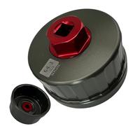 Genérico Oil Wrench, Filter Cap Removal Tool, Lightweight Socket Kit, 2.53 Inches Ergonomic Grip Accessories, Ideal for Rv Motorcycle Engine Automotive Mechanic Car Maintenance Home Garage Use